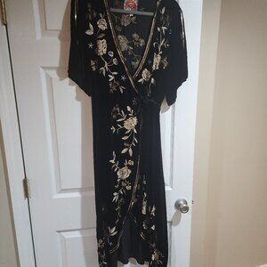 Johnny Was velvet dress